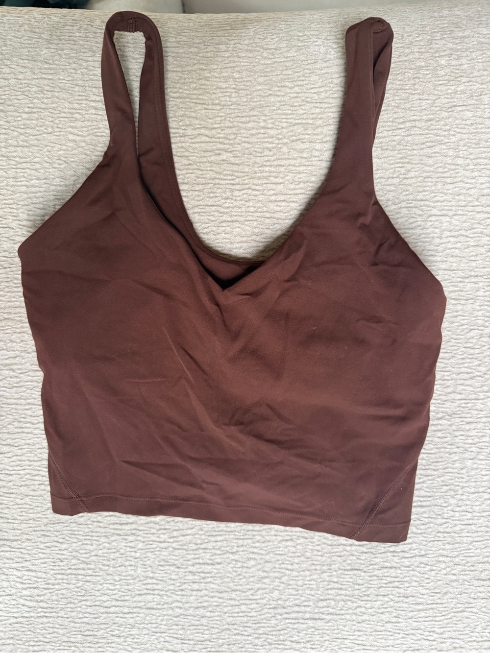 LuluLemon Align Tank Top Light Support, size 6, Brown